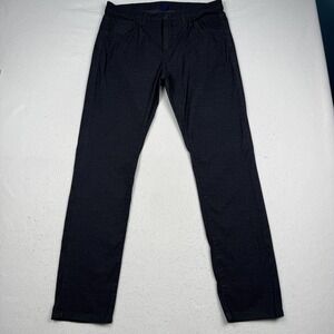Johnnie-O Jeans Mens 34x32 Blue Straight Leg Stretch 5 Pocket Pants